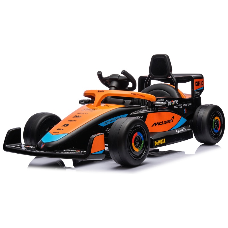 Formule 1 McLaren Elektrische Kinderauto 12V oranje