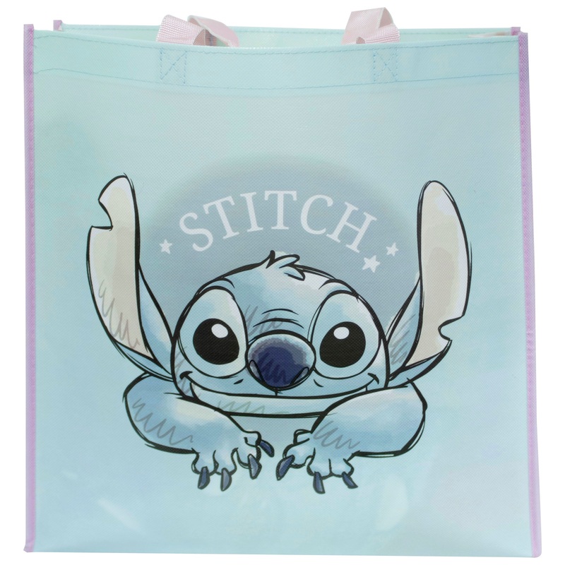 Disney Stitch Reusable Shopping Bag Blue