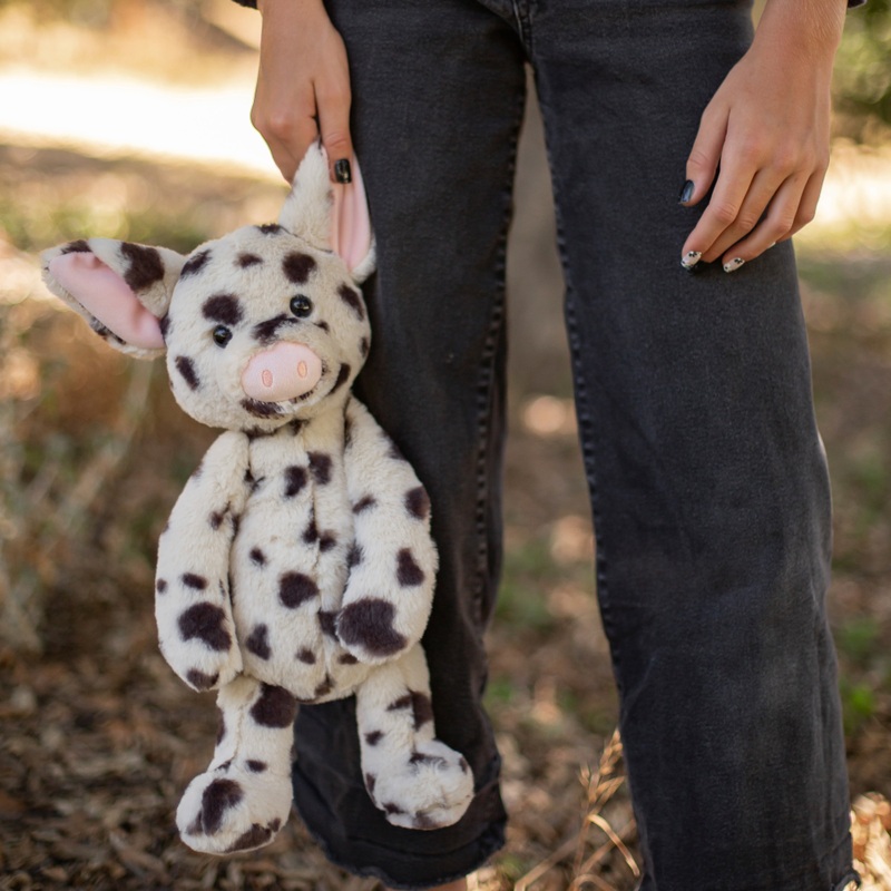 World's Softest Plush - Peluche Cochon Tacheté 40 cm