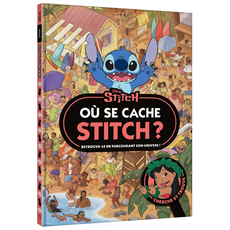 Disney Stitch - Livre Cherche et Trouve Où Se Cache Stitch ?