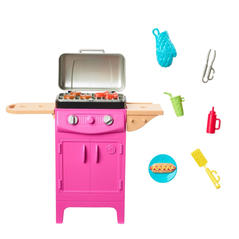 Barbie - World Ensemble de Barbecue dans le Jardin
