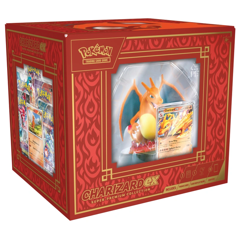 Pokemon Pokémon Trading Card Game (TCG): Super Premium Charizard ex Collection Box pokemon cards product image