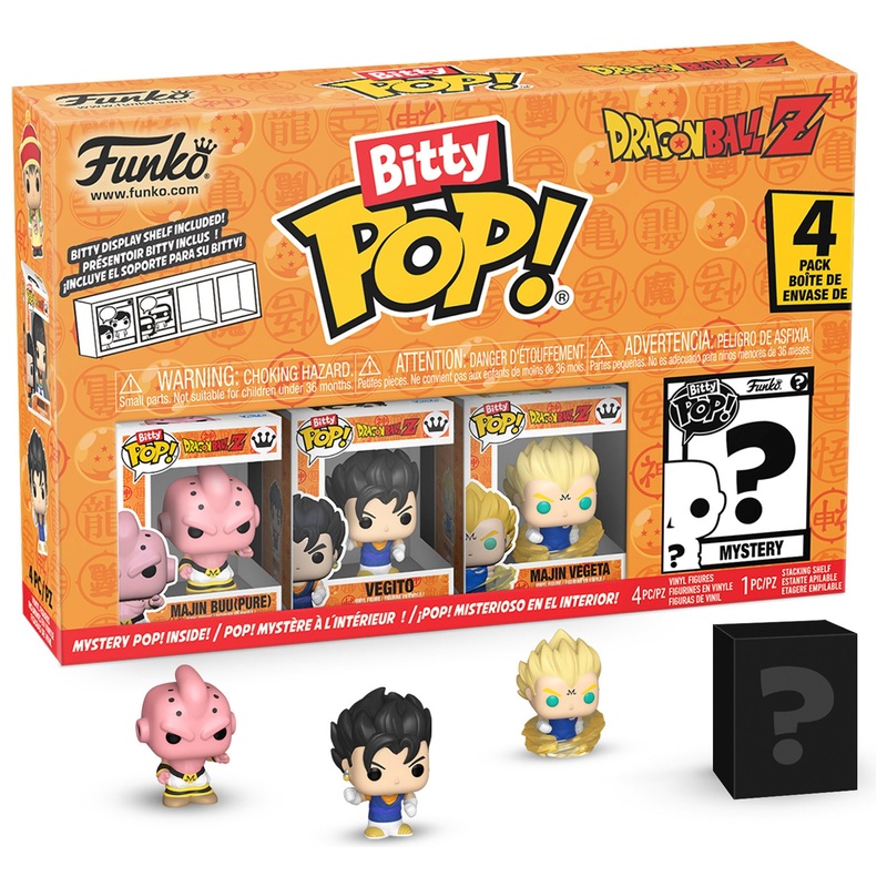 Funko Bitty POP! Figuren Dragon Ball Z Box Majin Boo 4-Pack