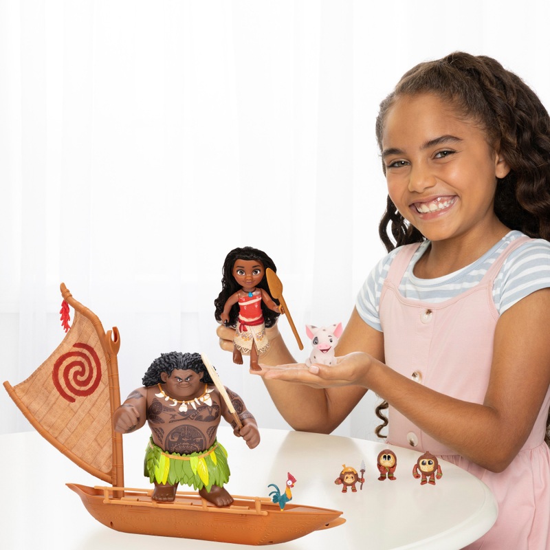 Disney Princesses - Vaiana 2 Coffret Figurines et Bateau