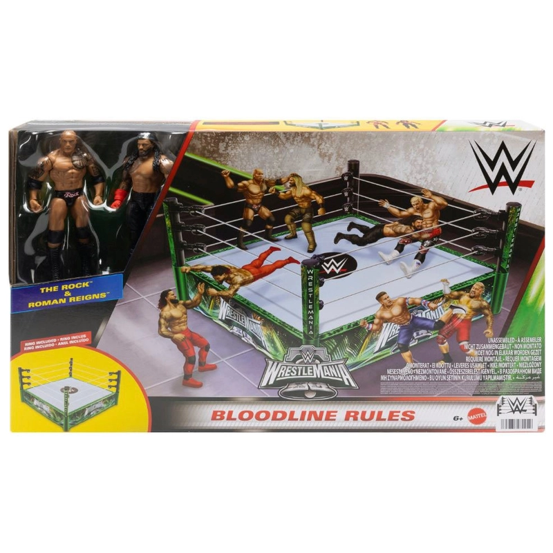 WWE Wrestlemania Bloodline Rules Playset view 5