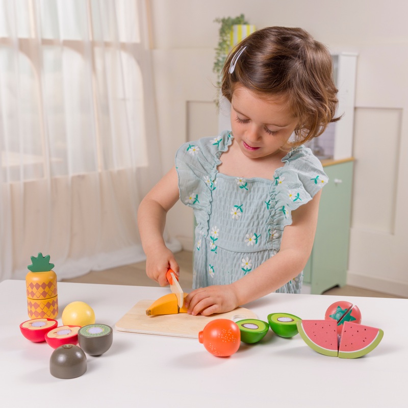 Fruits et Légumes en Bois à Découper