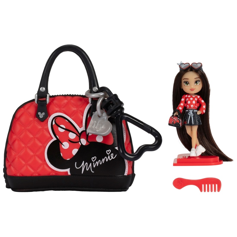 Disney - Poupée ILY Teenies Minnie Mouse Rouge Série 1