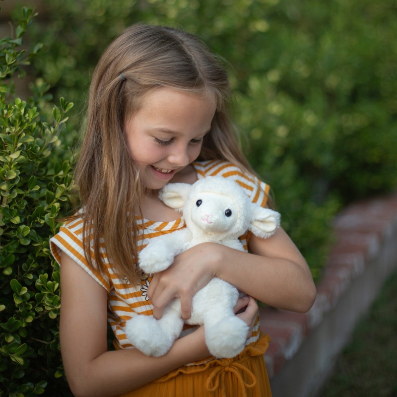 World's Softest Plush Knuffel Lammetje 25 cm