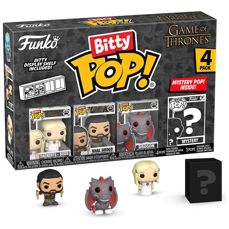 Funko Bitty POP! Figuren Game of Thrones Khaleesi 4-Pack