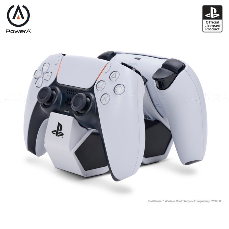 PowerA PS5 Doppelladestation für kabellose DualSense-Controller
