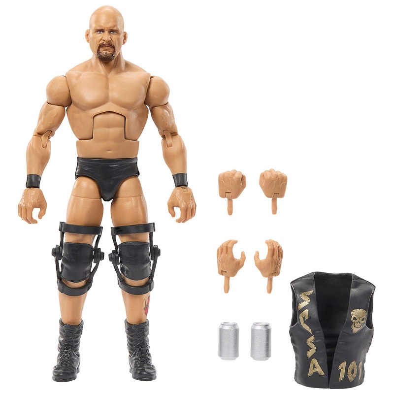 WWE - Élite Collection Greatest Hits Figurine Stone Cold Steve Austin