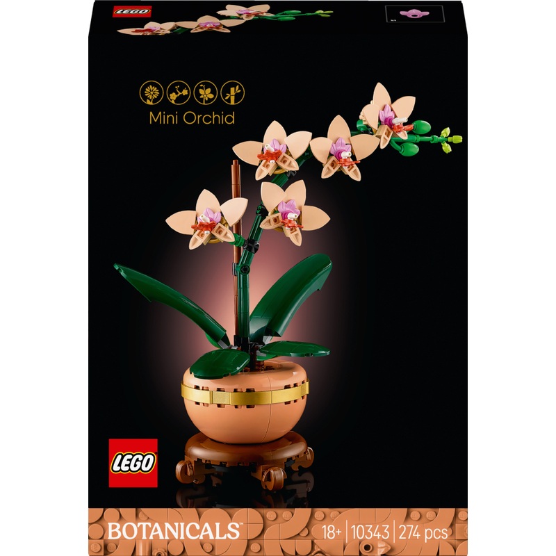 LEGO Botanicals 10343 Miniorchidee Set