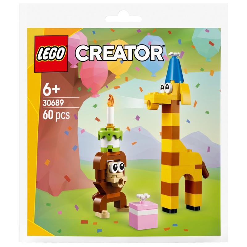 LEGO Creator 30689 Verjaardagsfeestdieren Set