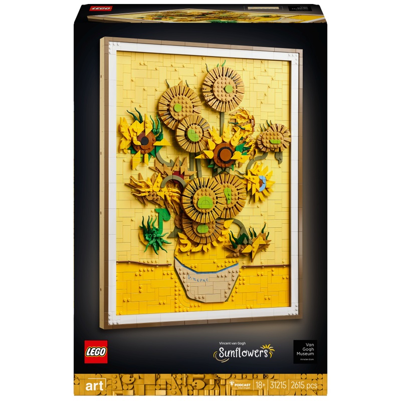 LEGO Art 31215 Vincent van Gogh - Zonnebloemen Set