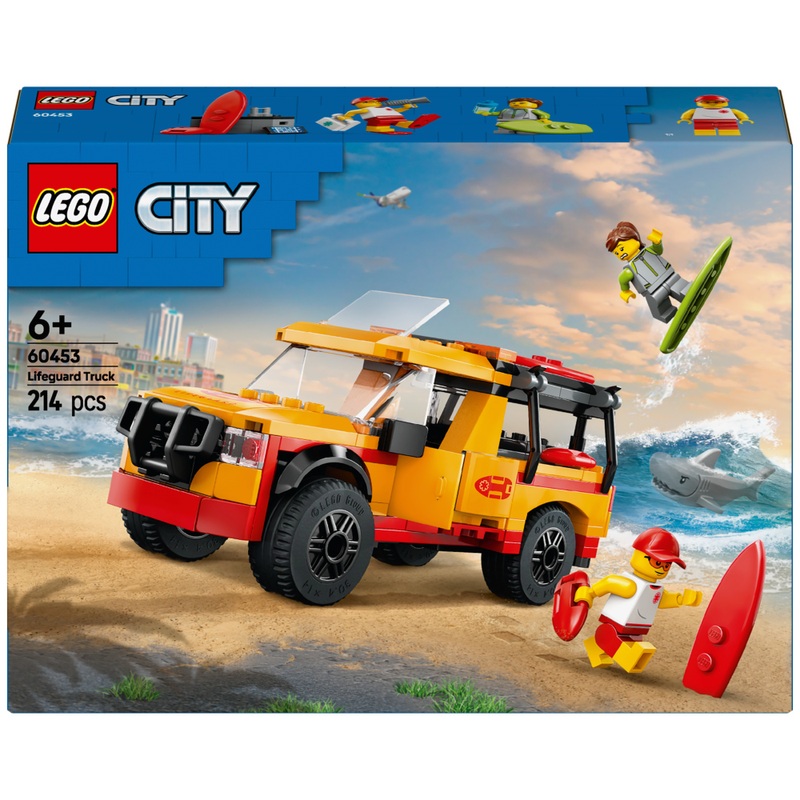 LEGO City 60453 Le Véhicule de Secours de la Plage