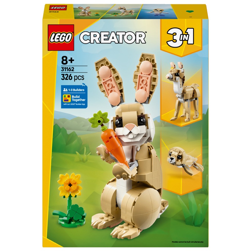 LEGO Creator 31162 Lief Konijn 3-in-1 Set