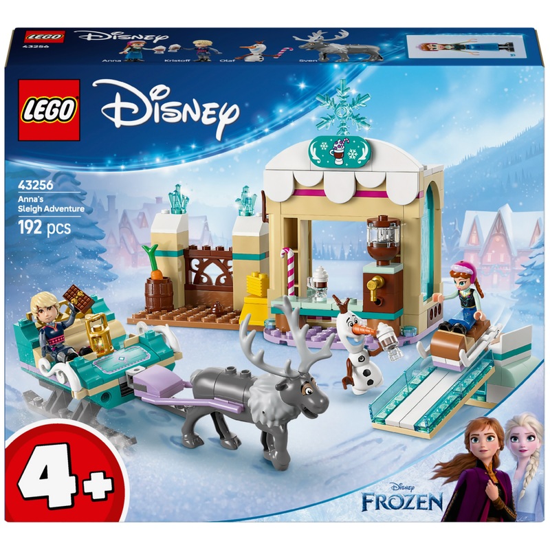 LEGO Disney Princess 43256 Anna's Slee-Avontuur Set