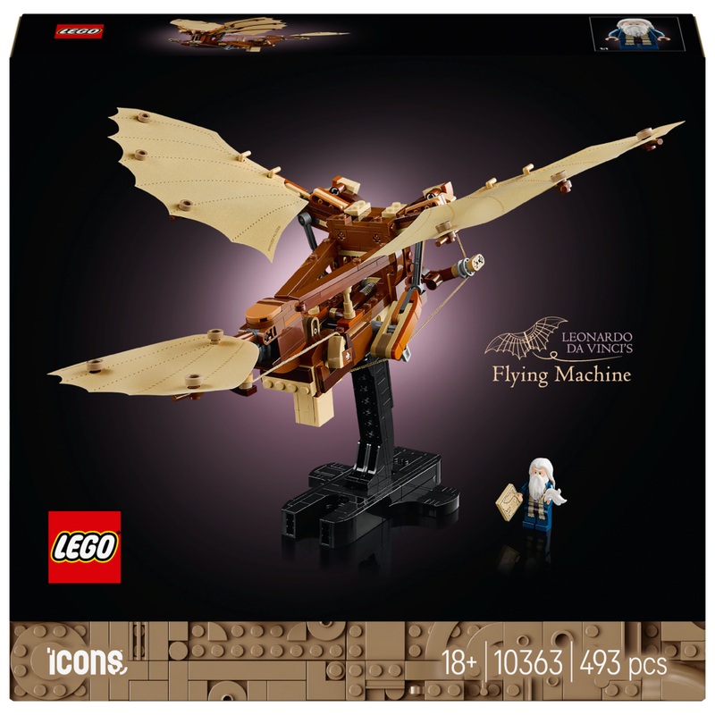LEGO Icons 10363 De vliegmachine van Leonardo da Vinci Set