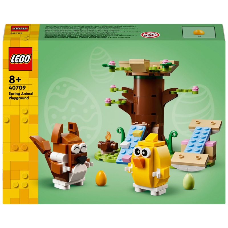LEGO Iconic 40709 Dierenspeeltuin in de Lente Set