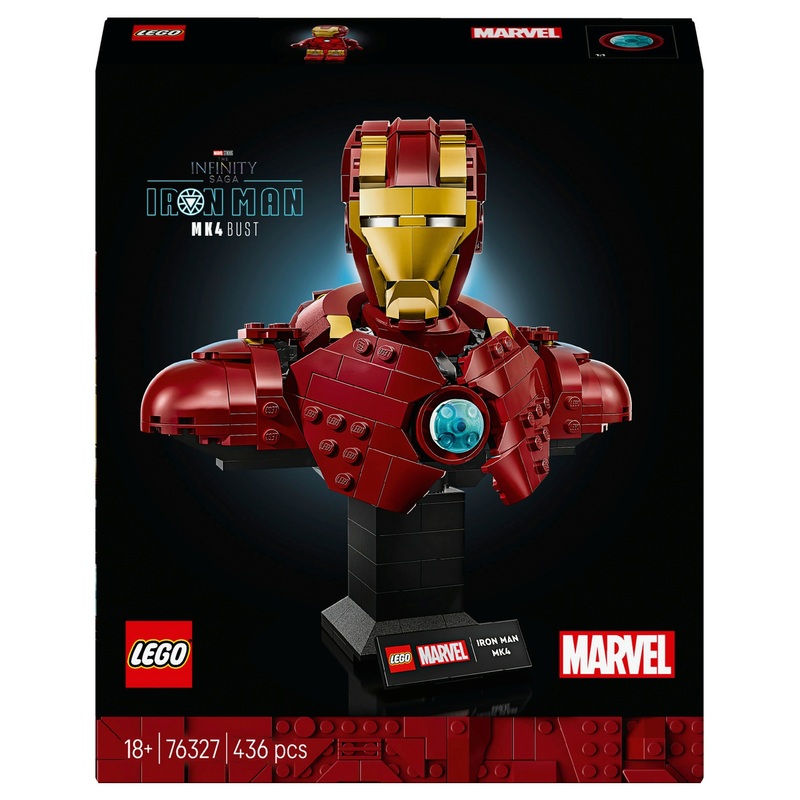 LEGO Marvel 76327 Buste d'Iron Man MK4