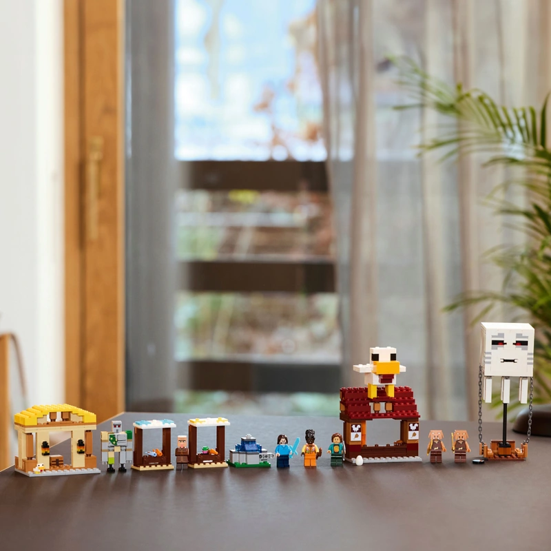 Educational benefits of LEGO Minecraft building sets
