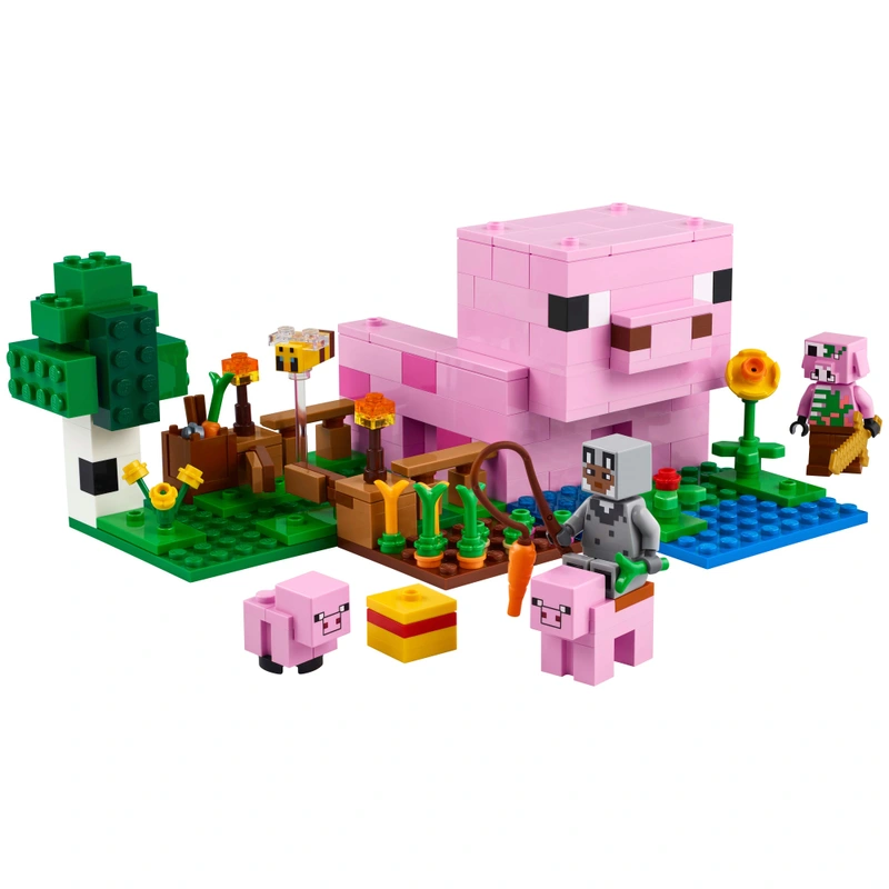 LEGO Minecraft 21268 set construction details UK