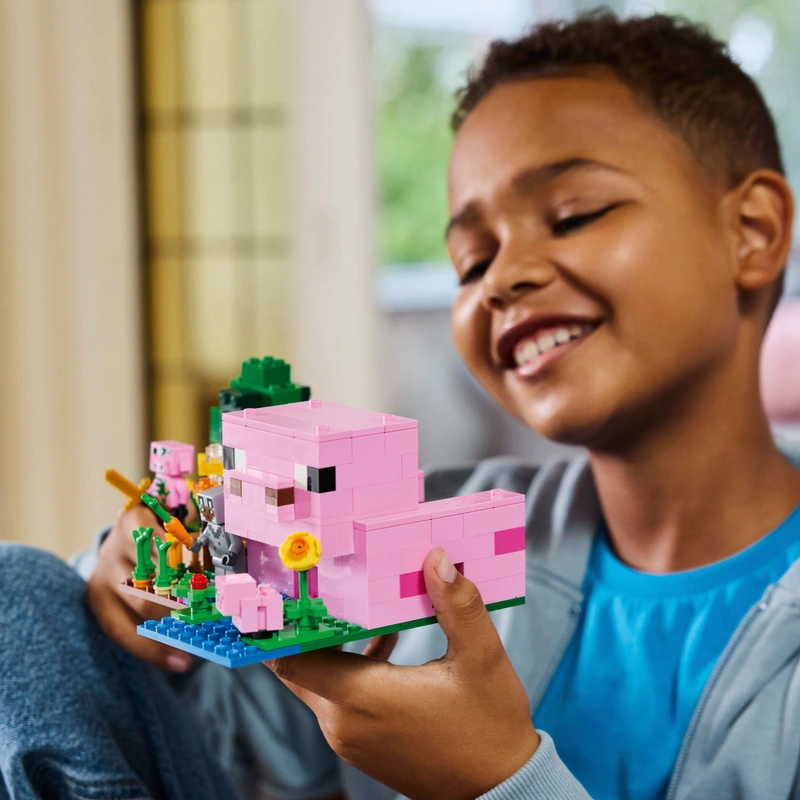 LEGO Minecraft 21268 packaging box UK