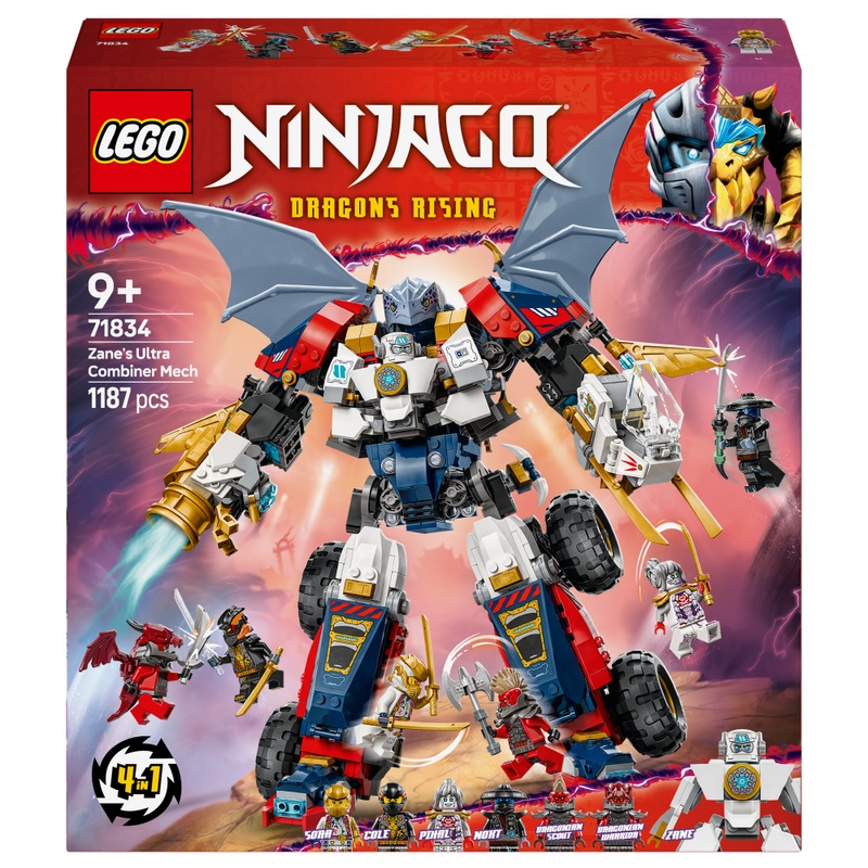 LEGO Ninjago 71834 Le Robot Ultra Combo de Zane