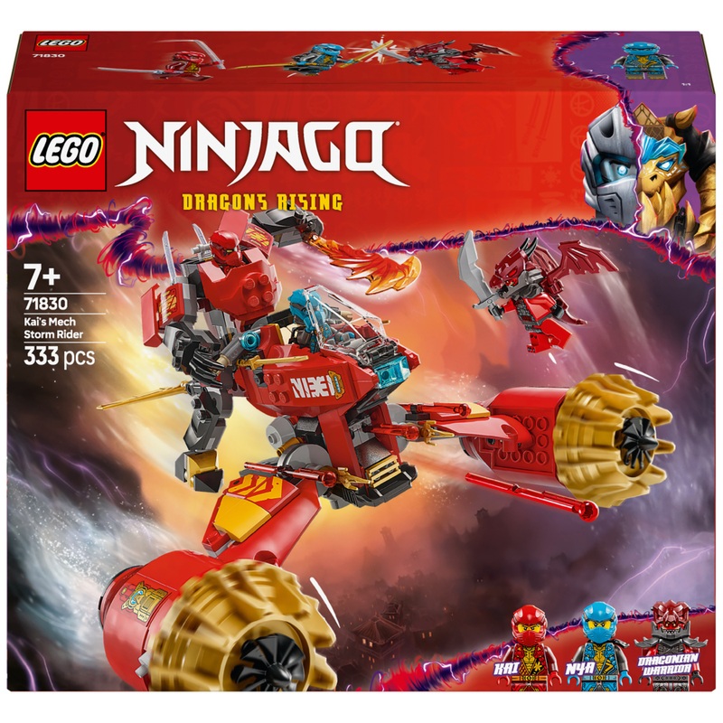 LEGO Ninjago 71830 La Moto Tempête du Robot de Kai