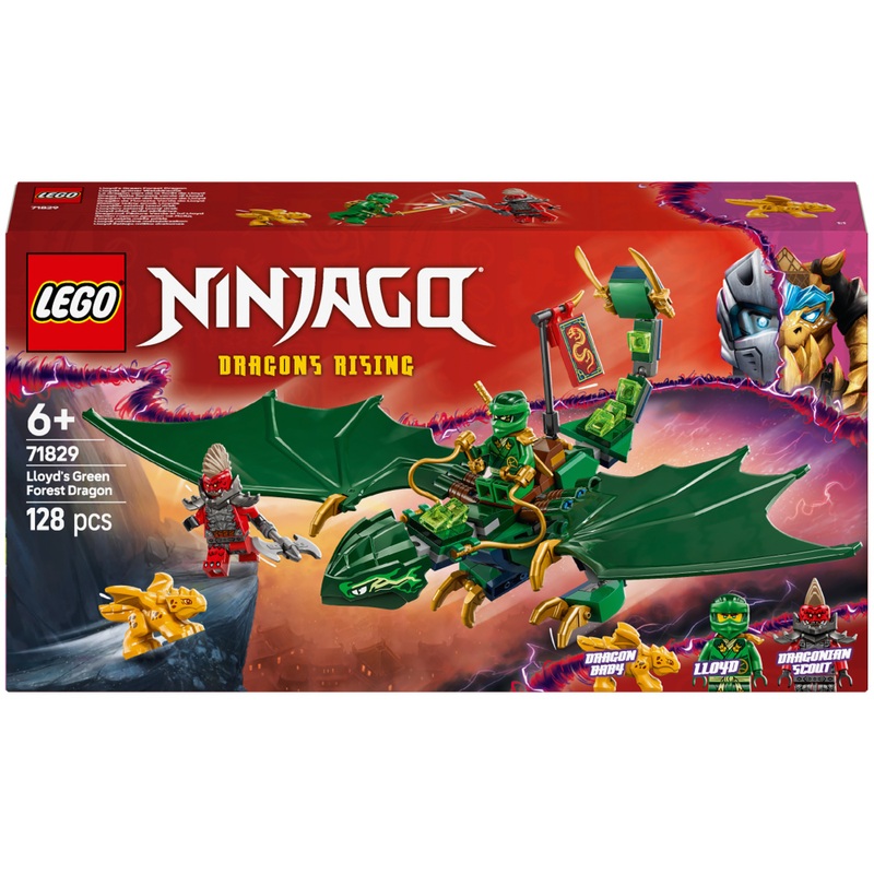 LEGO Ninjago 71829 Le Dragon Vert de la Forêt de Lloyd