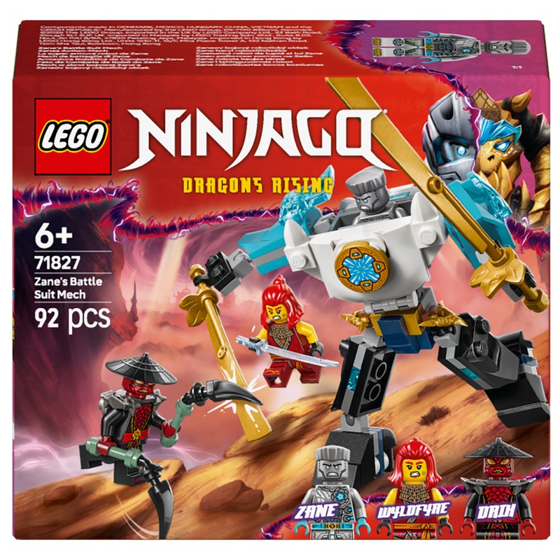 LEGO Ninjago 71827 La Super Armure Robot de Zane