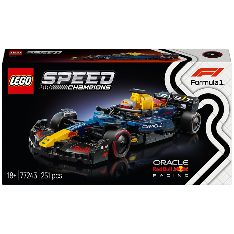 LEGO Speed Champions 77243 Oracle Red Bull Racing RB20 F1 Raceauto Set