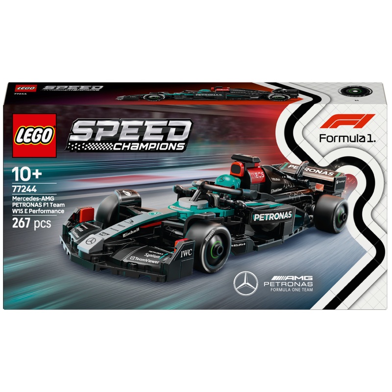 LEGO Speed Champions 77244 Mercedes-AMG F1 W15 Raceauto Set