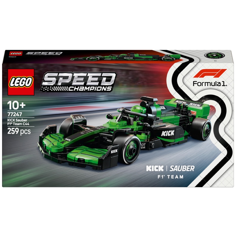LEGO Speed Champions 77247 KICK Sauber F1 Team C44 Racewagen Set