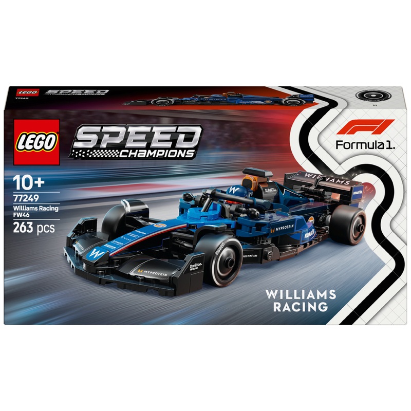 LEGO Speed Champions 77249 Williams Racing FW46 F1 Raceauto Set