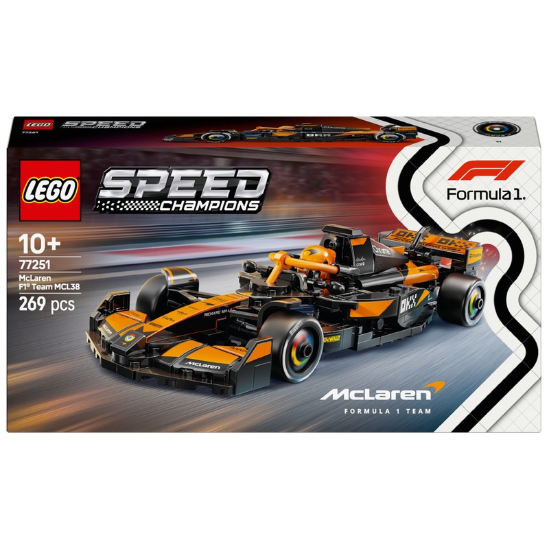 LEGO Speed Champions 77251 McLaren F1 Team MCL38 Racewagen Set