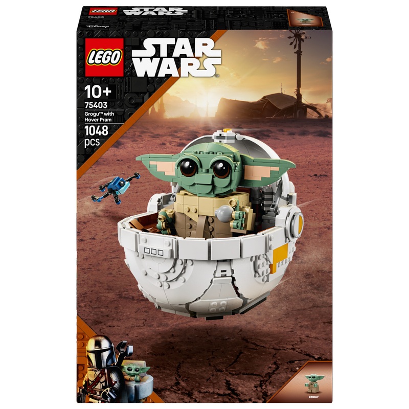 LEGO Star Wars 75403 Grogu met Zweefkinderwagen Set