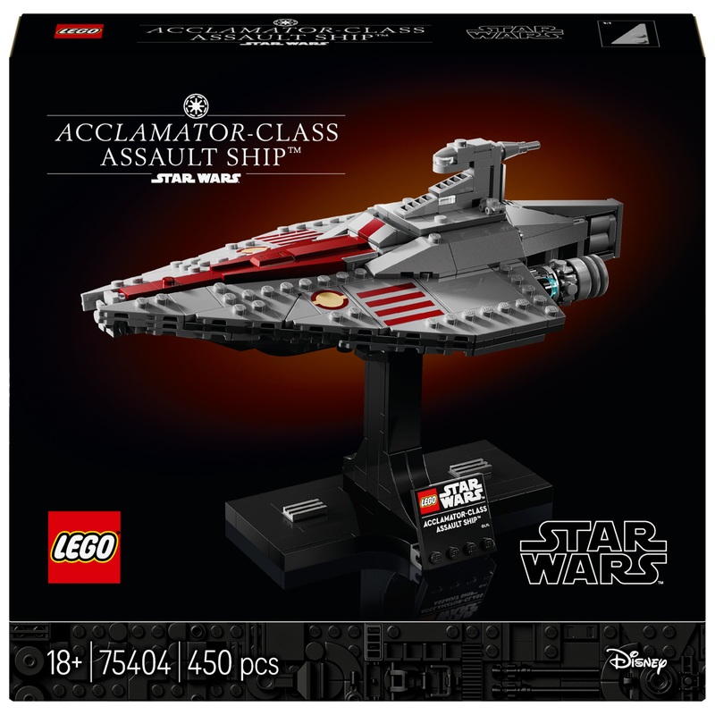 LEGO Star Wars 75404 Acclamator-Class Assault Ship Set