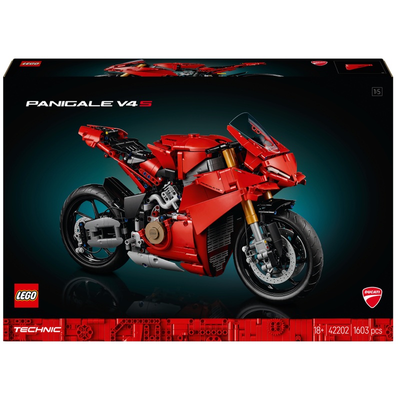 LEGO Technic 42202 Ducati Panigale V4 S Motorf Set