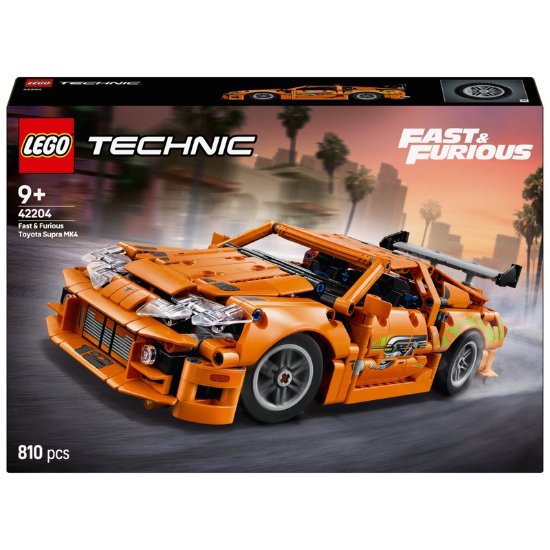 LEGO Technic 42204 Fast and Furious Toyota Supra MK4 Set