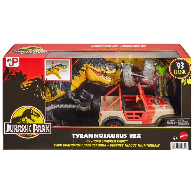 Jurassic Park T-Rex Off-Road Tracker playset UK