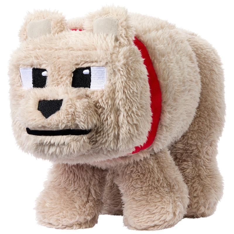 Minecraft Movie Knuffel Dennis de Wolf 20 cm