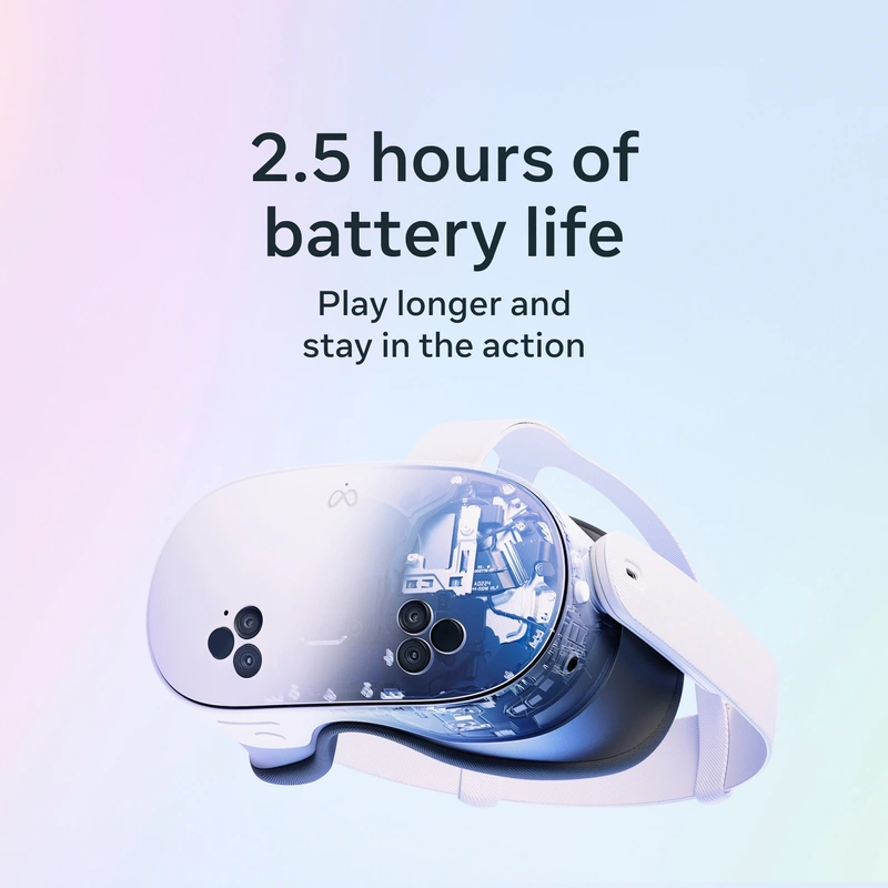 Meta Quest 3S 256GB All-In-One Mixed Reality Headset and Controllers