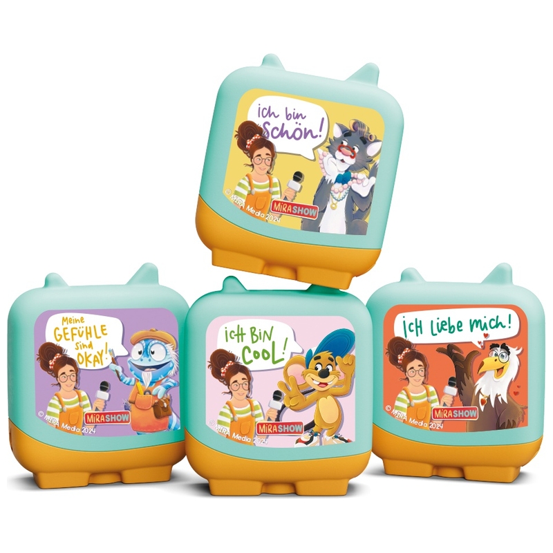 Clever Tonies - Tonie Figuren Mira und das fliegende Haus 4er-Set