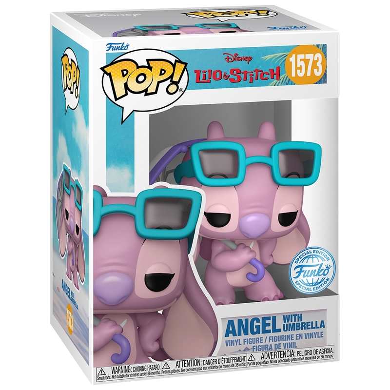 Funko POP! Figuur 1573 Disney Lilo & Stitch Angel met Paraplu