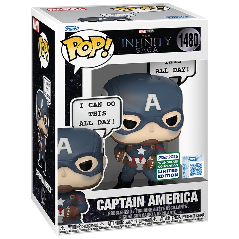 Funko POP! Bobble-Head Figuur 1480 Captain America