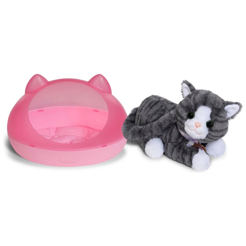 BABY born Mijn Katje Cookie met Mandje en Geluid
