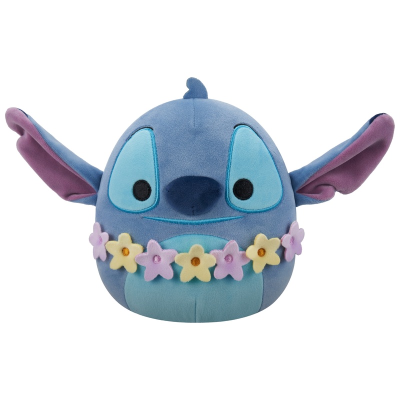 Squishmallows Disney Lilo & Stitch Knuffel Stitch met Lei 25 cm