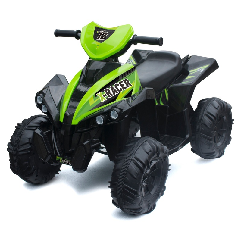 Arkon Elektrische Kinderquad 12 V zwart/groen