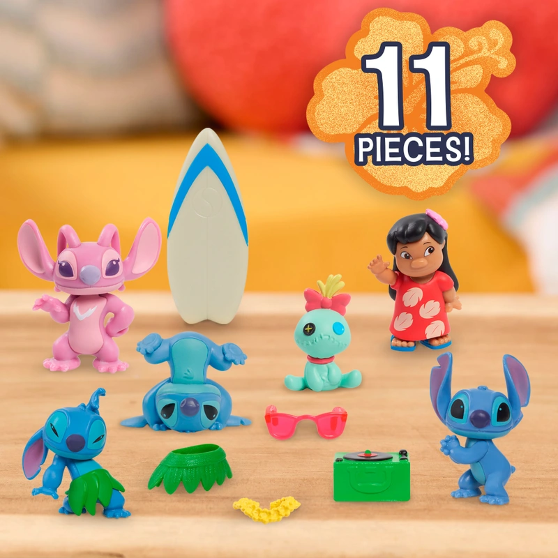 Disney Stitch Collectible Figure Set view 4